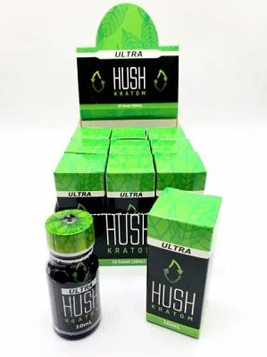 Hush Kratom Extract - ULTRA, 10mL