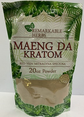 Remarkable Herbs - Maeng Da Red - 20oz Powder