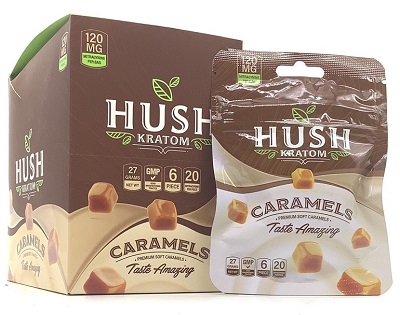 Hush Kratom Caramels