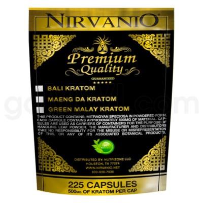 Nirvanio - Maeng Da 225 capsules