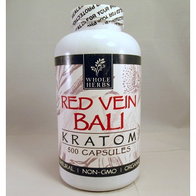 Whole Herbs - Red Vein Bali - 500 capsules
